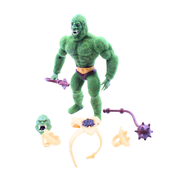 Masters of the Universe Origins Moss Man 2023 | beflockte Actionfigur